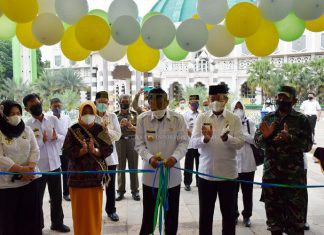 Wali Kota Metro Resmikan Pojok Baca Digital