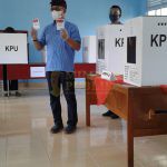 Alias Wello Optimis Menang di TPS Kampung Mentigi