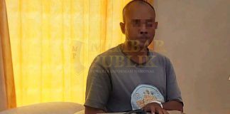 Curi 20 Karung Gabah, Warga Ketapang Lamsel Diringkus Polisi Pelaku dan brang bukti yang diamankan anggota polsek penengahan