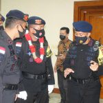 Kapolda Kepri Sambut Kepulangan 100 Personel Satbrimob Kapolda Kepri Sambut Kepulangan 100 Personel Satbrimob