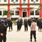 Pengamanan Pilkada, Wakapolda Kepri Sambut Personil Brimob Polda Riau dan Polda Babel Pengamanan Pilkada, Wakapolda Kepri Sambut Personil Brimob Polda Riau dan Polda Babel