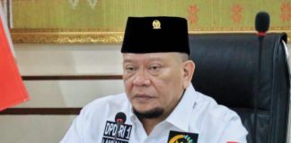 Atlet dan Pelatih Prioritas Dapat Vaksin Corona, LaNyalla: Utama Garda Terdepan Ketua DPD RI, AA LaNyalla Mahmud Mattalitti | Foto : Ist