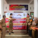 Zaiful Hadiri Peringatan HKSN, “Kesetiakawanan Melawan Covid-19” Bupati Lampung Timur pada acara memperingati Hari Kesetia Kawanan Sosial (HKSN)