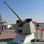 Bertahun-tahun Pakai Peluru Karet Sekarang Bakamla Mulai Dipersenjatai Dengan Kanon 30 mm Senjata caliber 30 mm yang biasa digunakan kapal patroli TNI AL, kanon single barrel Oto Melara 30 mm Finmeccanica dari Italia | Foto : Ist