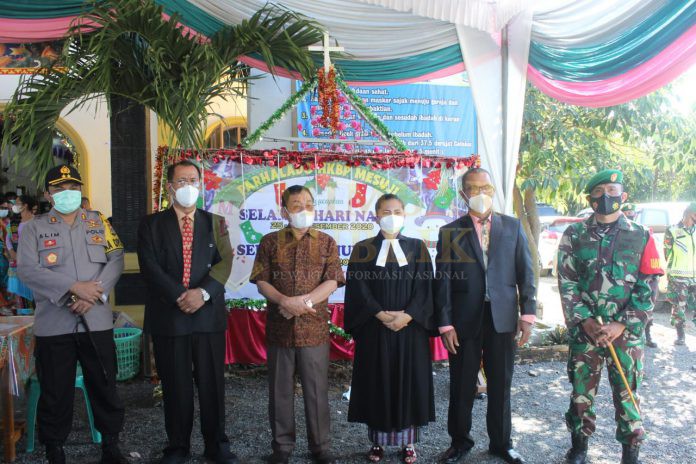 dandim dan Bupati Mesuji