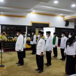 Pengukuhkan 46 Pengurus Masjid Taqwa Kota Metro periode 2021-2025