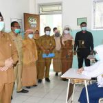 Wakil Wali Kota Padang Hendri Septa Meninjau Proses Pembelajaran Tatap Muka Hari Pertama