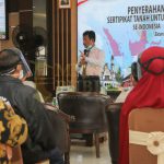 1.387 Warga Batam Terima Sertifikat Tanah Wali Kota Batam, Muhammad Rudi