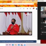 Presiden Jokowi: 426 Juta Vaksin Siap Datang ke Indonesia Presiden Joko Widodo saat perayaan HUT ke-48 PDIP melalui live zoom meeting