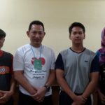 Komjen Listyo Sigit Alumni yang Peduli Guru dan Sekolahnya Komjen Pol Listyo Sigit (kedua dari kiri)
