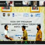 Pairin “Kick Off Berpengaruh Besar Peningkatan Akses Sanitasi Aman di Kota Metro” Kick Off Program Layanan Lumpur Tinja Terjadwal Kota Metro