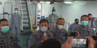 Bakamla Lanjutkan Penyelidikan Kapal Tanker Berbendera Iran dan Panama Kepala Kantor Kamla Zona Maritim Barat Laksma Bakamla Hadi Pranoto