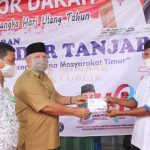 Peringati HPN dan HUT Radar Tanjab ke-15, Bupati Safrial Buka Giat Sosial Pengobatan Gratis dan Donor Darah