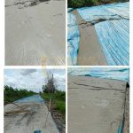 Dinas PUPR Mesuji Geram,Oknum Warga Merusak Pembangunan Ruas Jalan