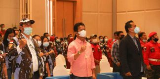 Rudi Hadiri Pelantikan IPK dan Ajak Ormas Bersatu Bangun Batam