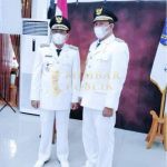 Bupati dan Wakil Bupati Tanjab Barat Dilantik Tengah Pandemi Covid-19 Hadapi Tantangan Berat