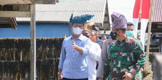 Wali Kota Batam Resmikan Kampung Tangguh Pulau Amat Belanda Belakangpadang