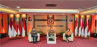 Boy Rafli Katakan Perpres RANPE Sebagai Perlindungan bagi Warga Negara dari Ancaman Terorisme Kepala BNPT Komjen Boy Rafli saat bicara di Webinar Sosialisasi Perpres Nomor 7 Tahun 2021 terkait RANPE, Jumat 5 Februari 2021. (Dok. Istimewa)