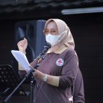 Ibu Riana Arinal Beri Semangat Yayasan Jantung Indonesia Lampung untuk Ikuti Seleksi Festival Olahraga Rekreasi Nasional VI di Palembang Riana