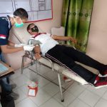 Peduli Sesama, 5 Personel Polres Tulang Bawang Donorkan Darah di RSUD Menggala