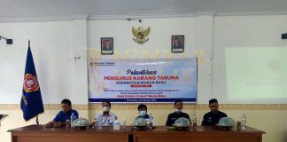 Pelantikan Pengurus Karang Taruna Kecamatan Maros Baru, Ini Harapan Camat Maros Baru Pelantikan Pengurus Karang Taruna Kecamatan Maros Baru