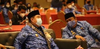 Sekretaris Daerah Provinsi Sulawesi Selatan Resmi Kukuhkan Korps Pegawai Republik Indonesia Kabupaten Bone Sekertaris Daerah Provinsi Sulsel Abd Hayat Gani