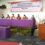 KPUD Karo Tetapkan Corry dan Theo Sebagai Bupati dan Wakil Bupati 2021-2024 Rapat Pleno Terbuka KPUD Karo Saat Menetapkan Bupati Periode 2021-2024