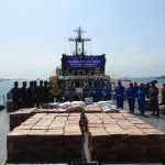 Gerak Cepat, TNI AL Kirimkan Bantuan Logistik Ke Sejumlah Lokasi Bencana TNI AL Bantuan Guskamla I untuk korban banjir