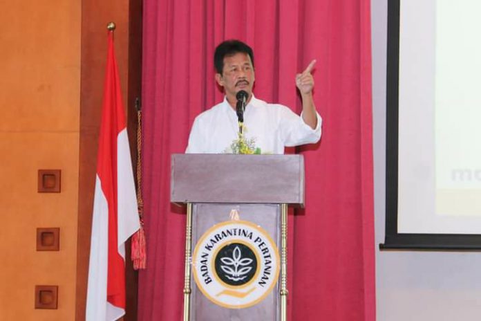 Wali Kota Batam, Muhammad Rudi, membuka sosialisasi Undang-undang (UU) 21/2019 tentang Karantina Hewan, Ikan, dan Tumbuhan. Sosialisasi itu dilaksanakan di Nagoya Hill Hotel, Kamis (11/2/2021) | Foto : Istimewa