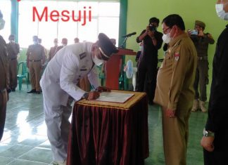 Sebagai Kecamatan Tertua, M. Taufik Widodo Menjadi Camat ke-25 Kecamatan Mesuji