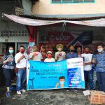 FIF Group Cabang Kabanjahe, Bagikan masker Gratis Di Kawasan Sinabung