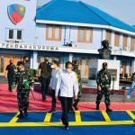 Presiden Jokowi Tinjau Vaksin Massal dan Resmikan Infrastruktur di Provinsi Jatim