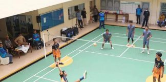Dispora Batam Gelar Ekshibisi Sepak Takraw Olahraga Sepak Takraw