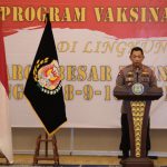 Polri Gelar Vaksinasi Covid-19 2.282 Untuk Purnawirawan Polri Kapolri Jenderal Listyo Sigit | Foto: Istimewa