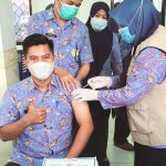 Vaksinasi di Kecamatan Maros Baru, Lurah Pallantikan: Kita Harus Jadi Garda Terdepan dalam Kegiatan Vaksinasi ini Ardi S,Stp Kepala Kelurahan Pallantikang