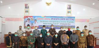 Tokoh Agama Unsur Forkopimda dan Bupati Karo Doa Bersama Lintas Agama untuk Wabah Pandemi Covid-19 Doa bersama Bupati Karo dan tokoh agama