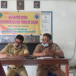 Kepala Desa Pattontongang Beserta Kepala Kecamatan Mandai Mediasi Warga Kasus Sengketa Tanah di Kantornya Kepala Kecamatan Mandai A. Mappallewa (Kanan) dan Kepala Desa Pattontongang M.Djafar (Kiri)