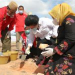 Wagub Marlin Lakukan Peletakan Batu Pertama Gudang PMI