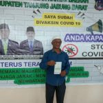 Ketua BK H Abdurrahman Turut Serta Melaksanakan Vaksinasi Covid-19 di Kantor DPRD Tanjab Barat