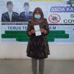Anggota DPRD Tanjung Jabung Barat Hj Erliani Beserta Staf Laksanakan Vaksinasi Bertahap