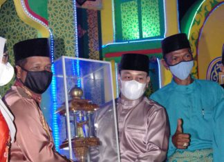 STQ ke- IX Tingkat Kabupaten Lingga Resmi Ditutup, Kecamatan Singkep Barat Raih Juara Umum