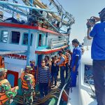 Koramil 04/KS Bersama Unsur Tripilar Gelar Operasi Yustisi PPKM di Perairan Pulau Seribu