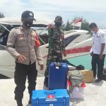 80 Vial Vaksin Didistribusikan ke Kepulauan Seribu, Dikawal Ketat Koramil 04/KS dan Kepolisian