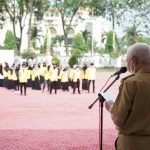 115 Mahasiswa UNA Dilepas Bupati Ikuti Program Kampus Mengajar dari Kemendikbud