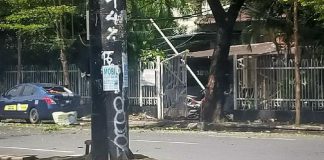 Ledakan Diduga Bom di Depan Gereja Katedral Makassar