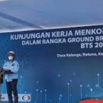 Kominfo Letakan Batu Pertama untuk Pembangunan 17 BTS di Natuna