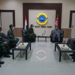 Wakil Komandan Lantamal VI Terima Kunjungan Kerja Tim Kemenko Polhukam Wakil Komandan Lantamal Vl Makassar dan Tim Kemenko Polhukam (Foto : Nur Fajriansyah)