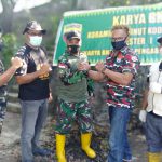 Karya Bhakti Kodim dan Koramil LMP DPC di Makam Kamboja Pasca Ambruknya Karena Hujan Lebat Karya Bhakti Kodim dan Koramil LMP DPC di Makam Kamboja Pasca Ambruknya Karena Hujan Lebat