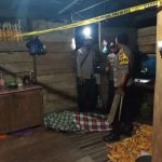 Diduga Alami Gangguan Jiwa, Seorang Anak Nekad Bunuh Ibunya Pake Lesung Cobek Tempat Kejadian Perkara Pembunuhan Lappa Helalang Desa Batu Putih Kecamatan Mallawa Kabupaten Maros ( Foto : Nur Fajriansyah )
