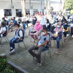 Spotmar Lantamal VI Sulap Pelajar Makassar Mahir Bahasa Inggris Gunakan Metode Unik Spotmar Lantamal Vl dan Indonesia Brain Camp Saat Kegiatan Menyulap Pelajar Makassar Mahir Bahasa Inggris (Foto : Nur Fajriansyah)